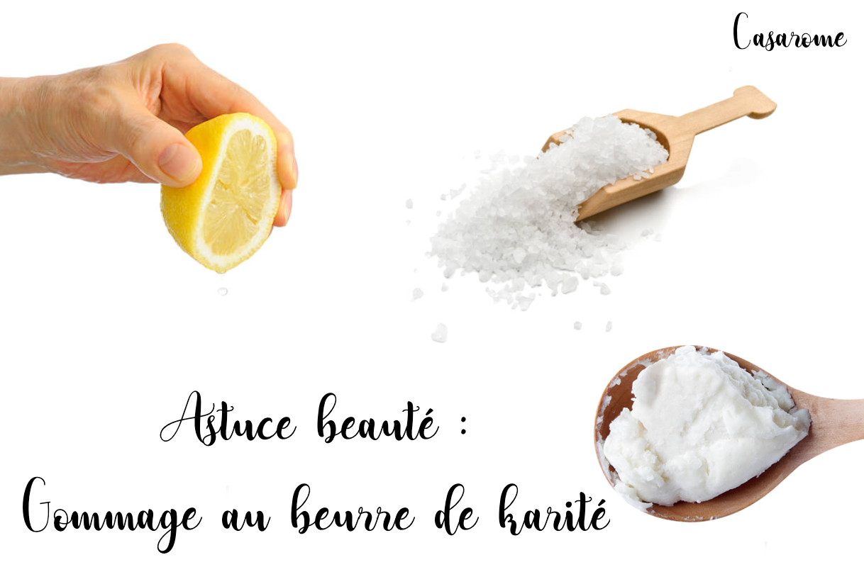 Gommage beurre de karité maison