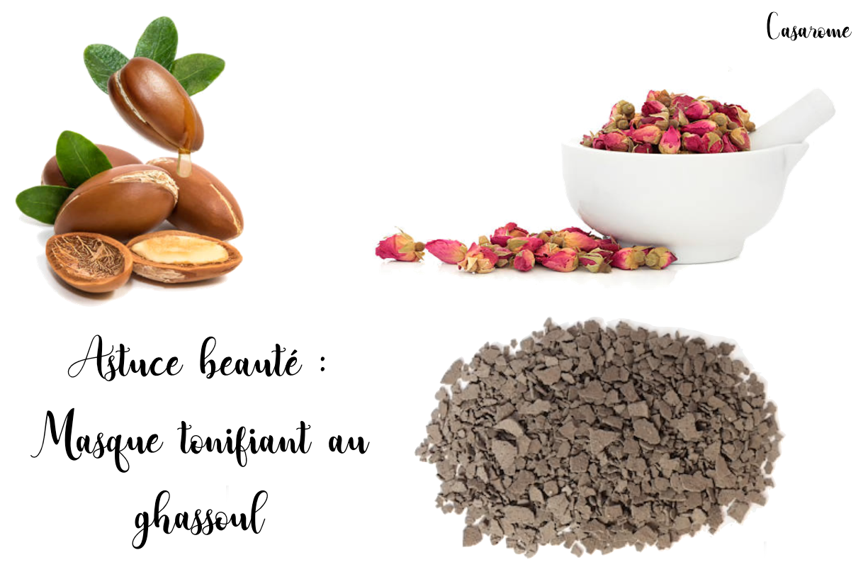 Masque tonifiant au ghassoul