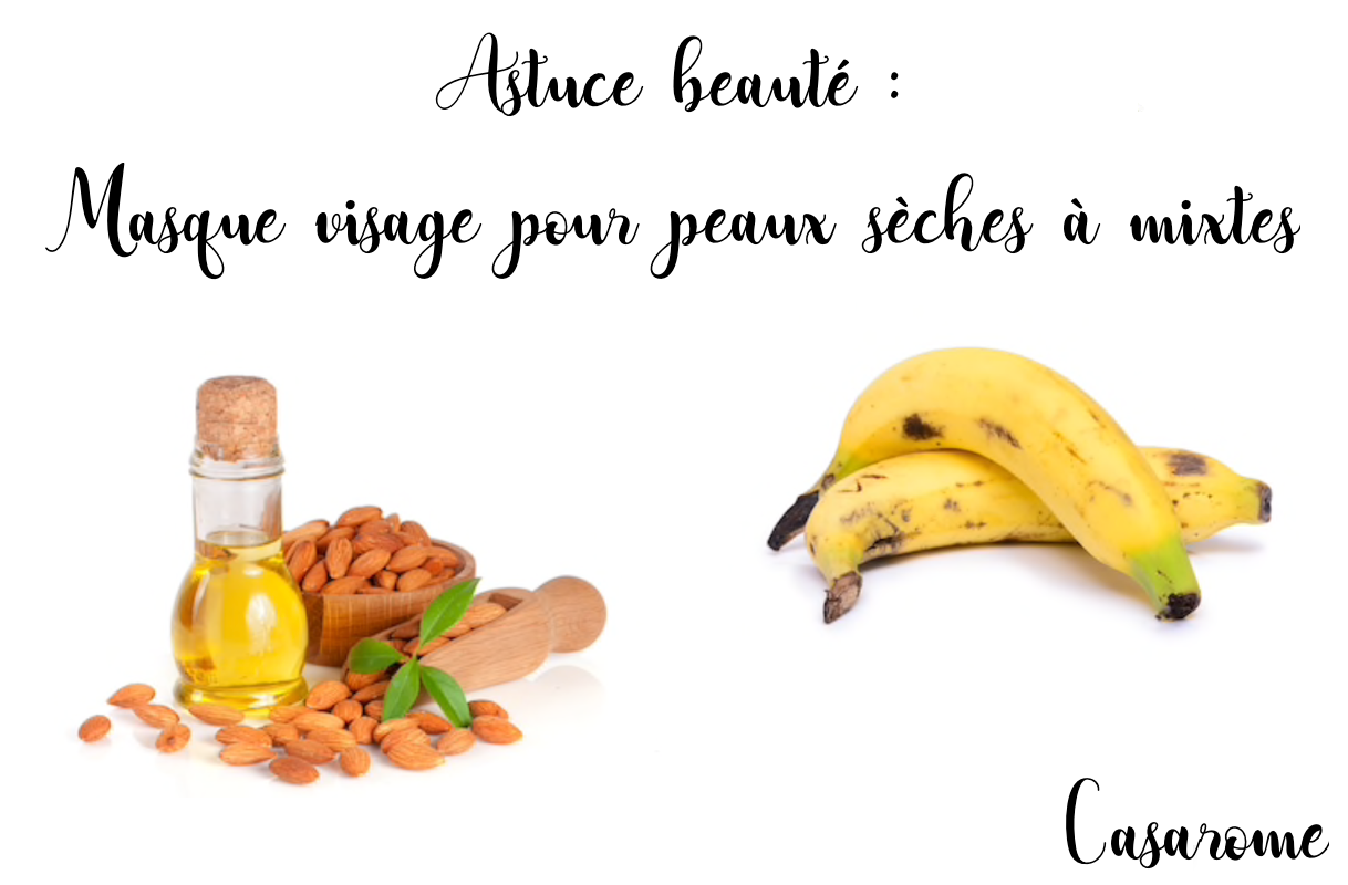 Masque visage pour peaux mixtes à sèches