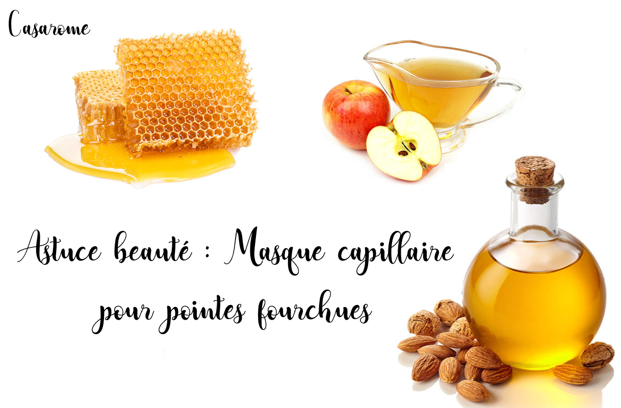 Masque capillaire pour pointes fourchues