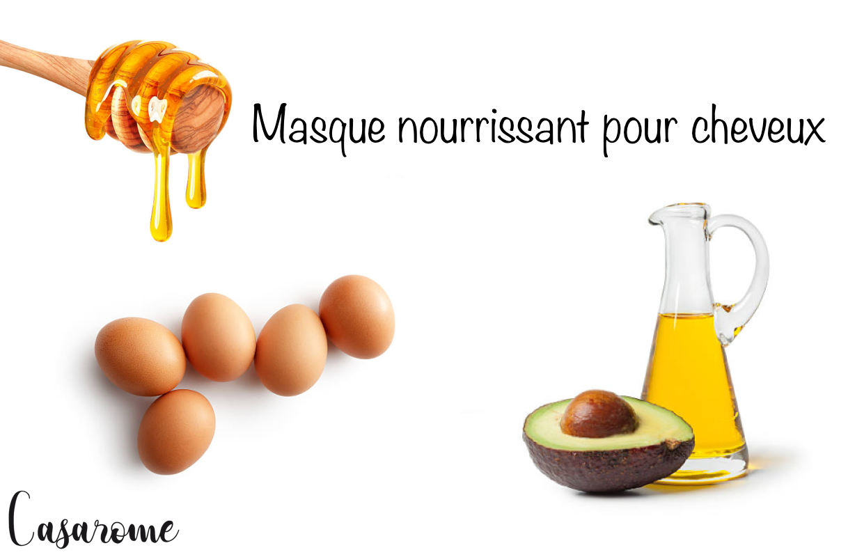 Masque nourrissant pour cheveux