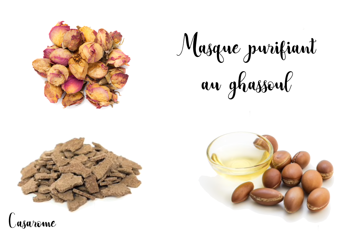 Masque purifiant au ghassoul