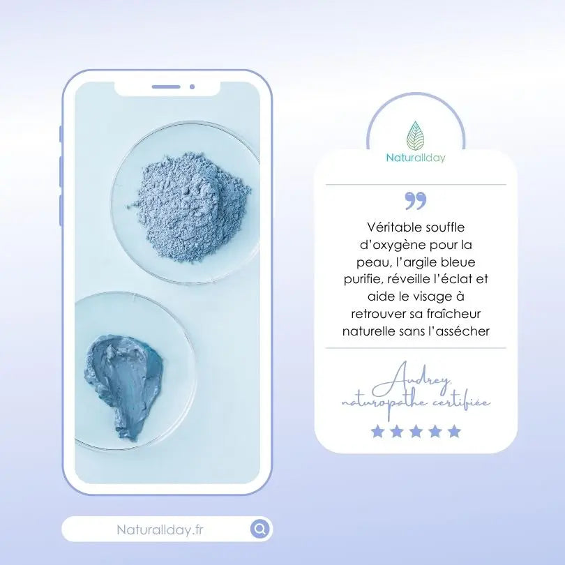 Argile bleue naturallday