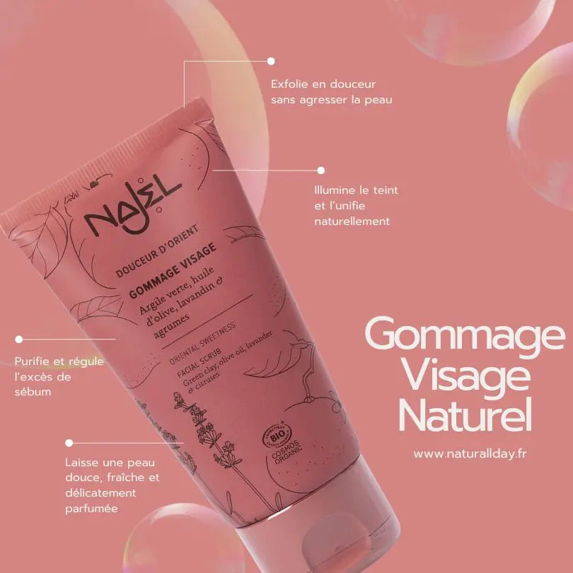 Gommage visage bio