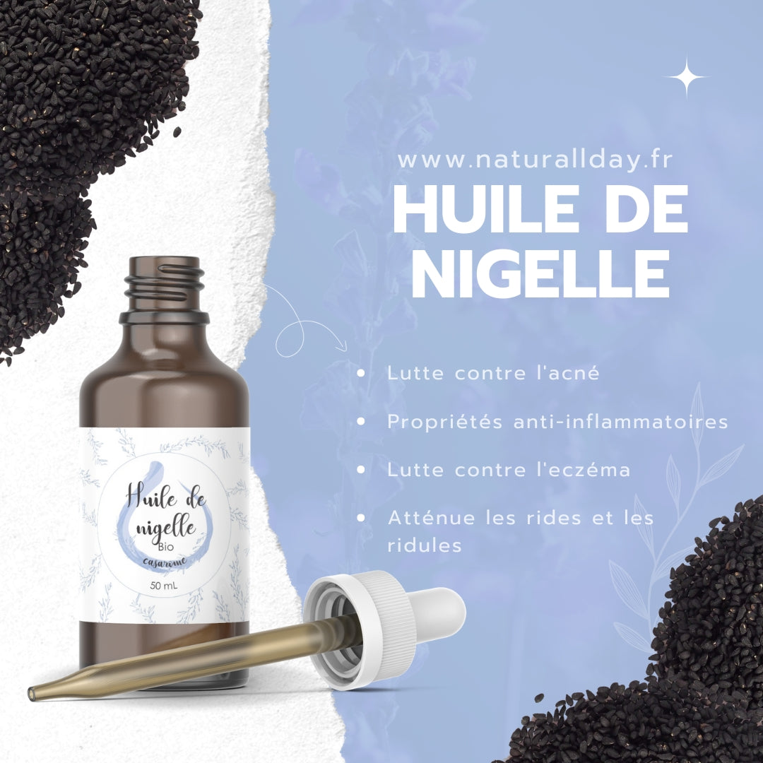 Huile de nigelle bio