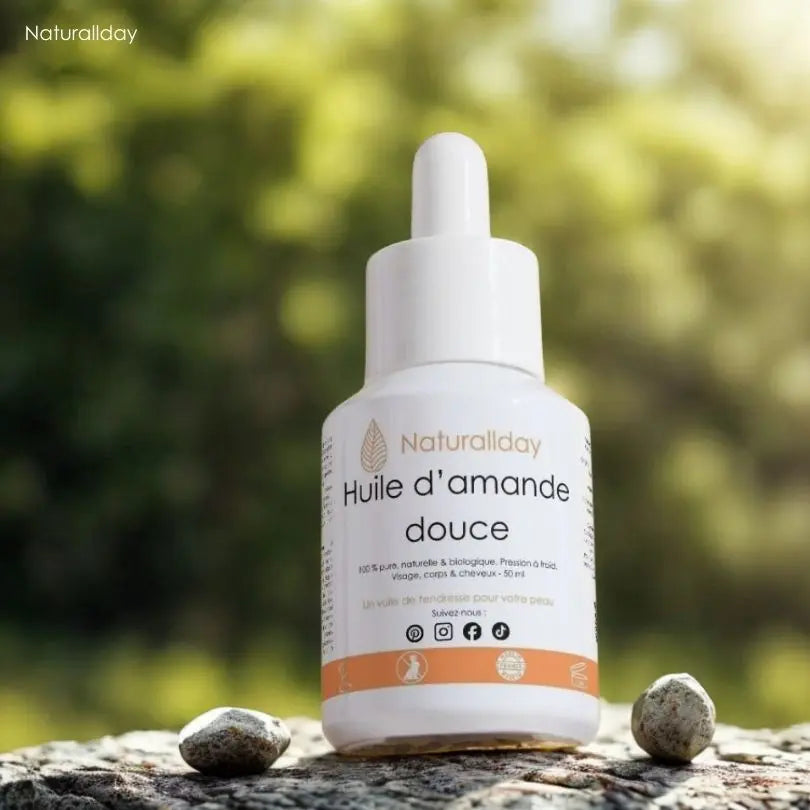 Huile d’Amande Douce Bio - 100 % pure & pressée à froid