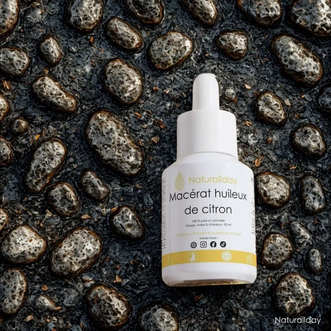 Huile de Citron - Huile Végétale & Macérât Naturel