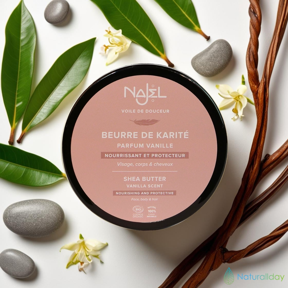 Beurre de Karité Parfum Vanille Bio
