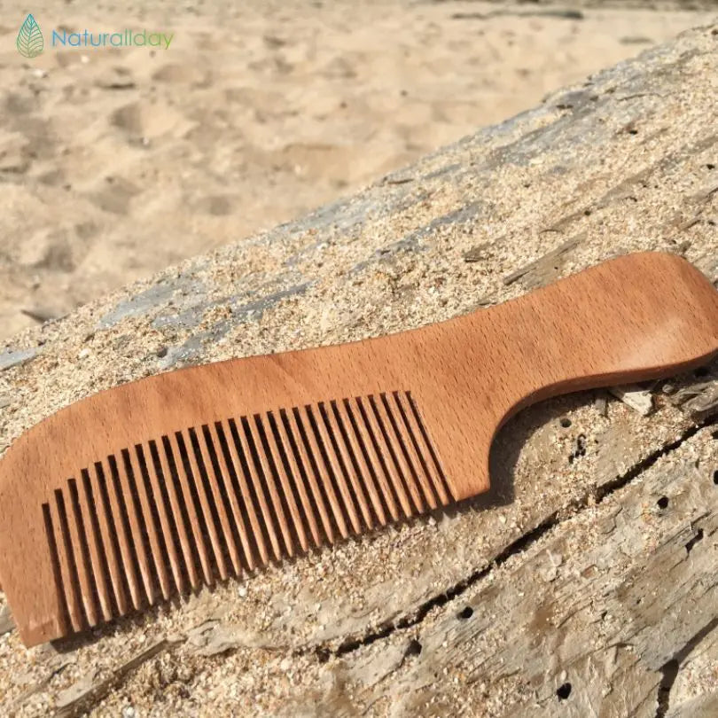 peigne en bois cheveux - Naturallday