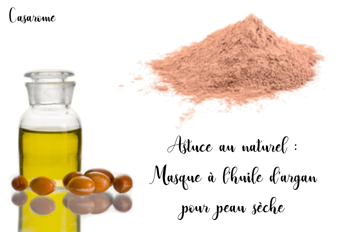 Masque à l’huile d’argan pour peau sèche