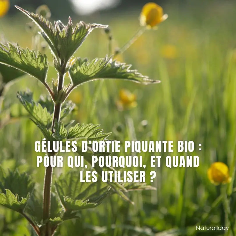 Gélules d’ortie piquante BIO : pour qui, pourquoi, et quand les utiliser ?