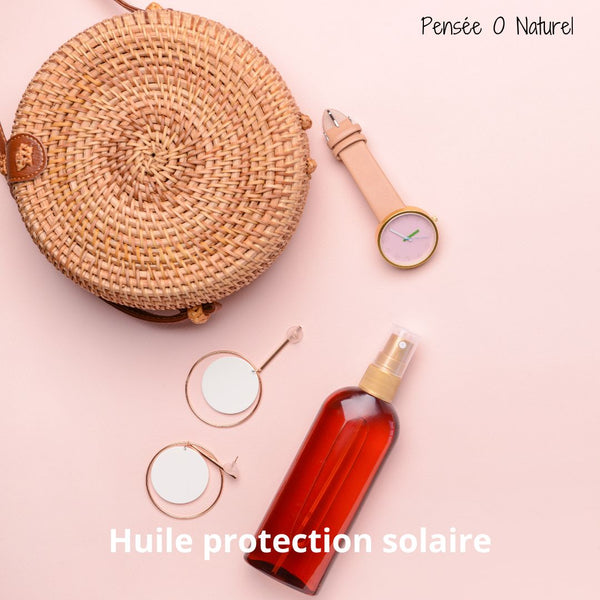 huile de protection solaire