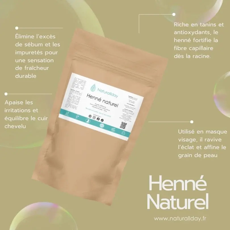 Henne naturel du Maroc