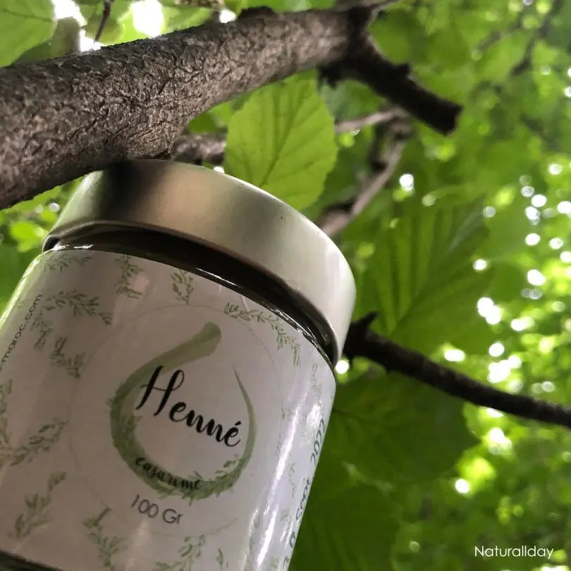 Henne naturel en poudre - Coloration vegetale_soin fortifiant pour cheveux et peau