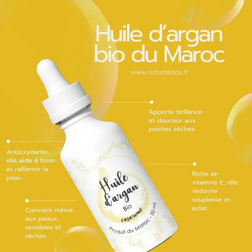 Huile d'argan bio