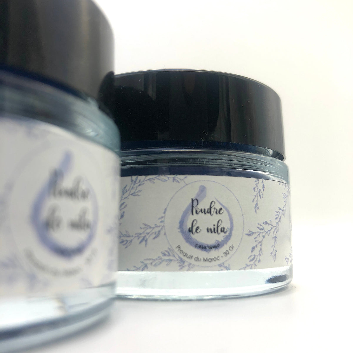 Poudre De Nila Bleu 100g – Soin 100% Naturel Pour Visage, Corps Et Cheveux, Neuf Origine France